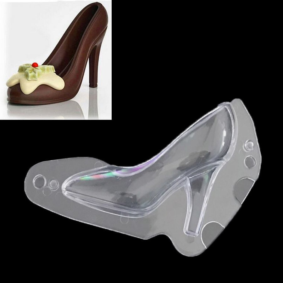 3D High Heel Shoe Chocolate Mold - UTILITY5STORE