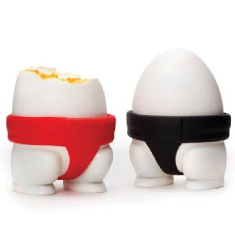 6PCS/Set Sumo Eggs Cup Holder