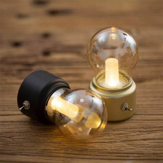 Vintage Chargeable Led  Mini Bed Lamps