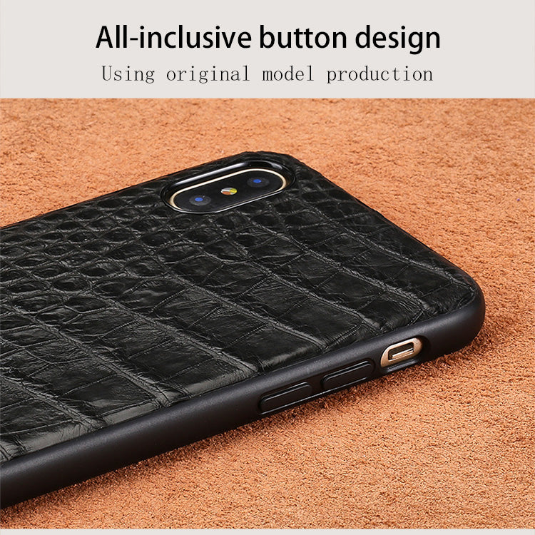 Luxury Real Crocodile Leather Case For Iphone Models