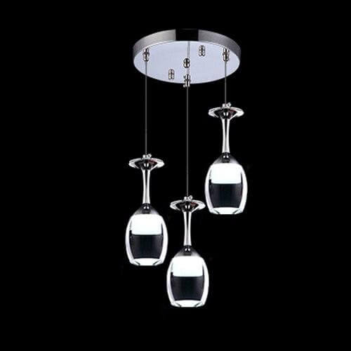 Modern Wine Glass Shaped Pendant Lights