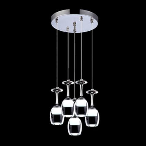 Modern Wine Glass Shaped Pendant Lights