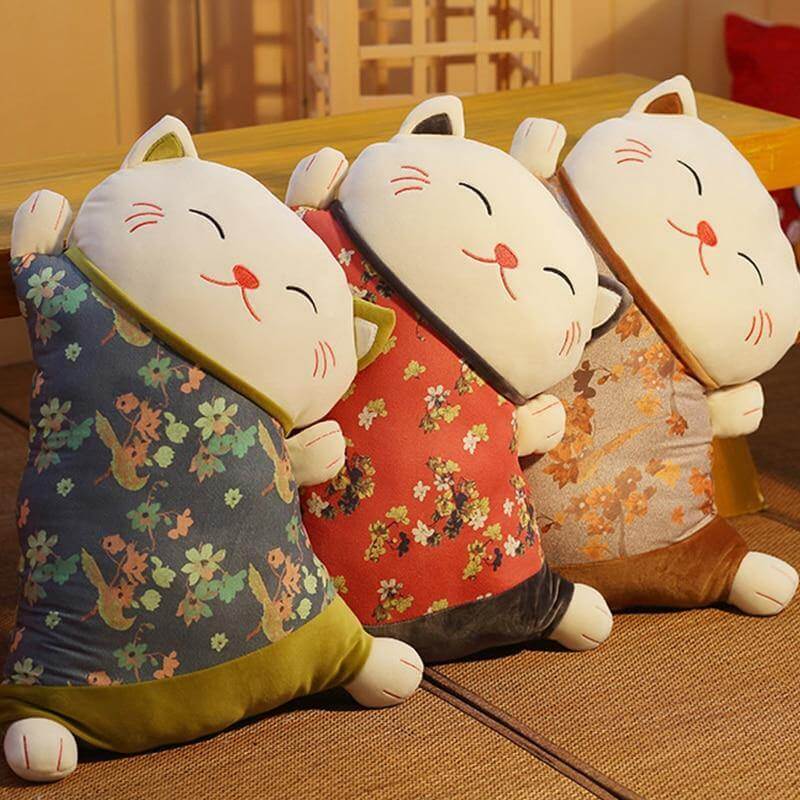 Japanese Style Cute Luck Pillow