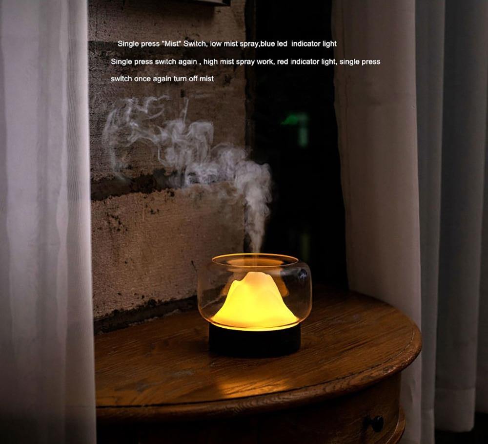 Moutain View Essential Oil Aromatherapy Diffuser Lamp