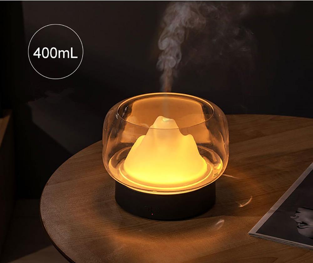 Moutain View Essential Oil Aromatherapy Diffuser Lamp