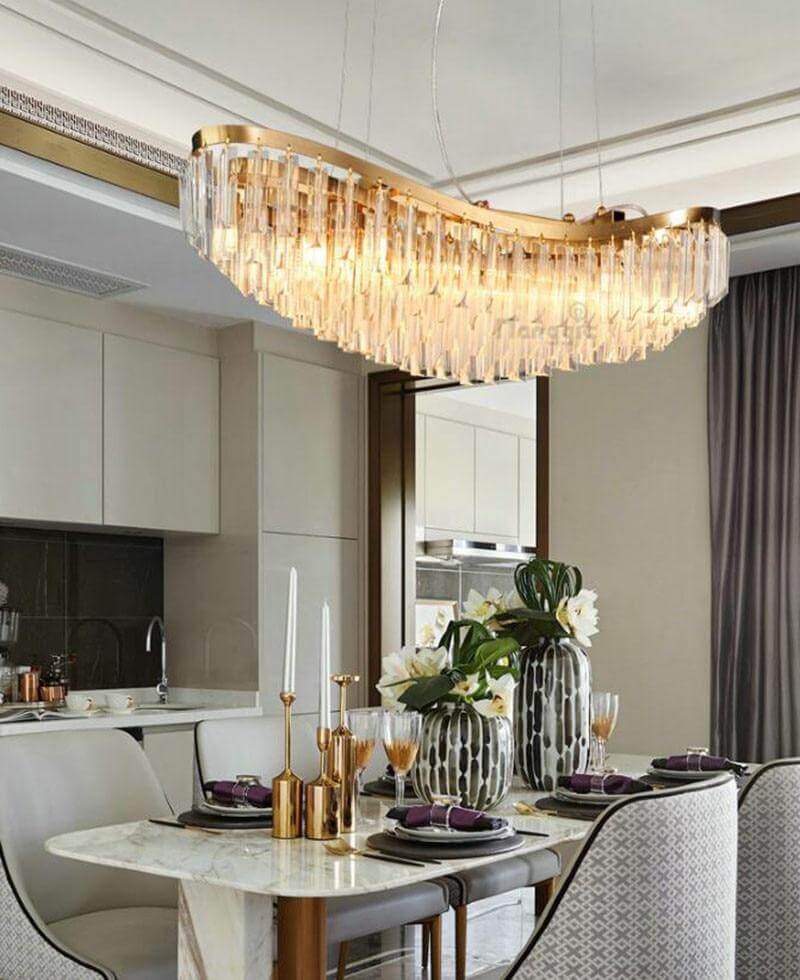 Dream Crystal Boat Modern Chandelier Lamp