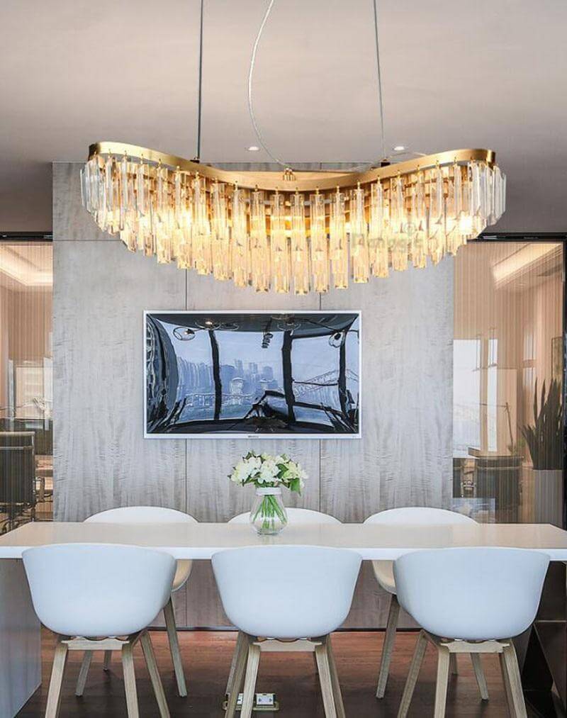 Dream Crystal Boat Modern Chandelier Lamp