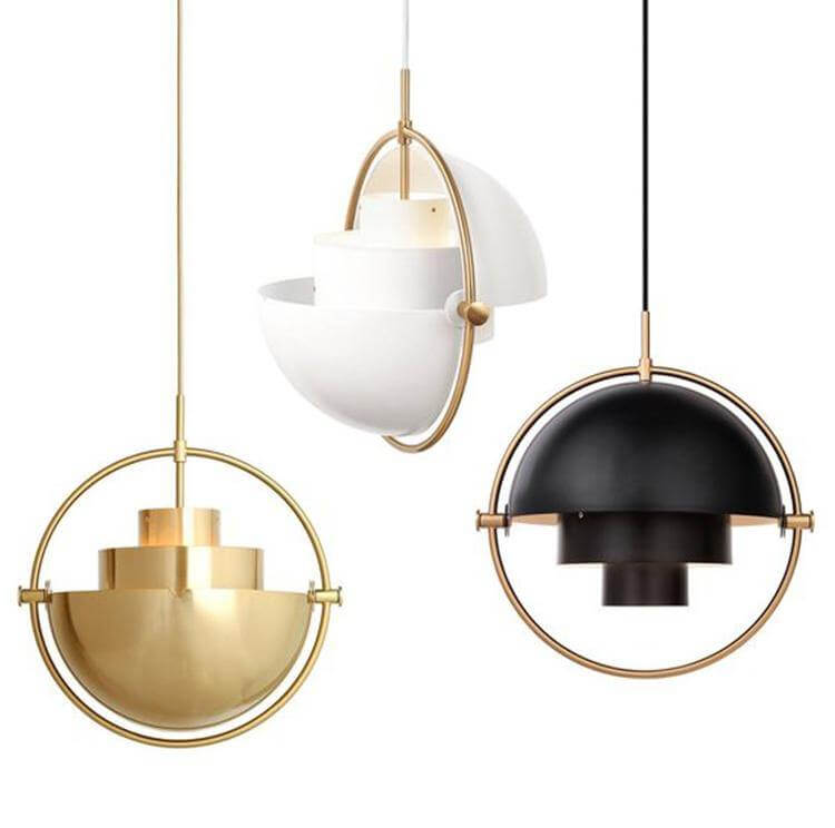 Nordic Creative Modern Ball Iron Chandelier