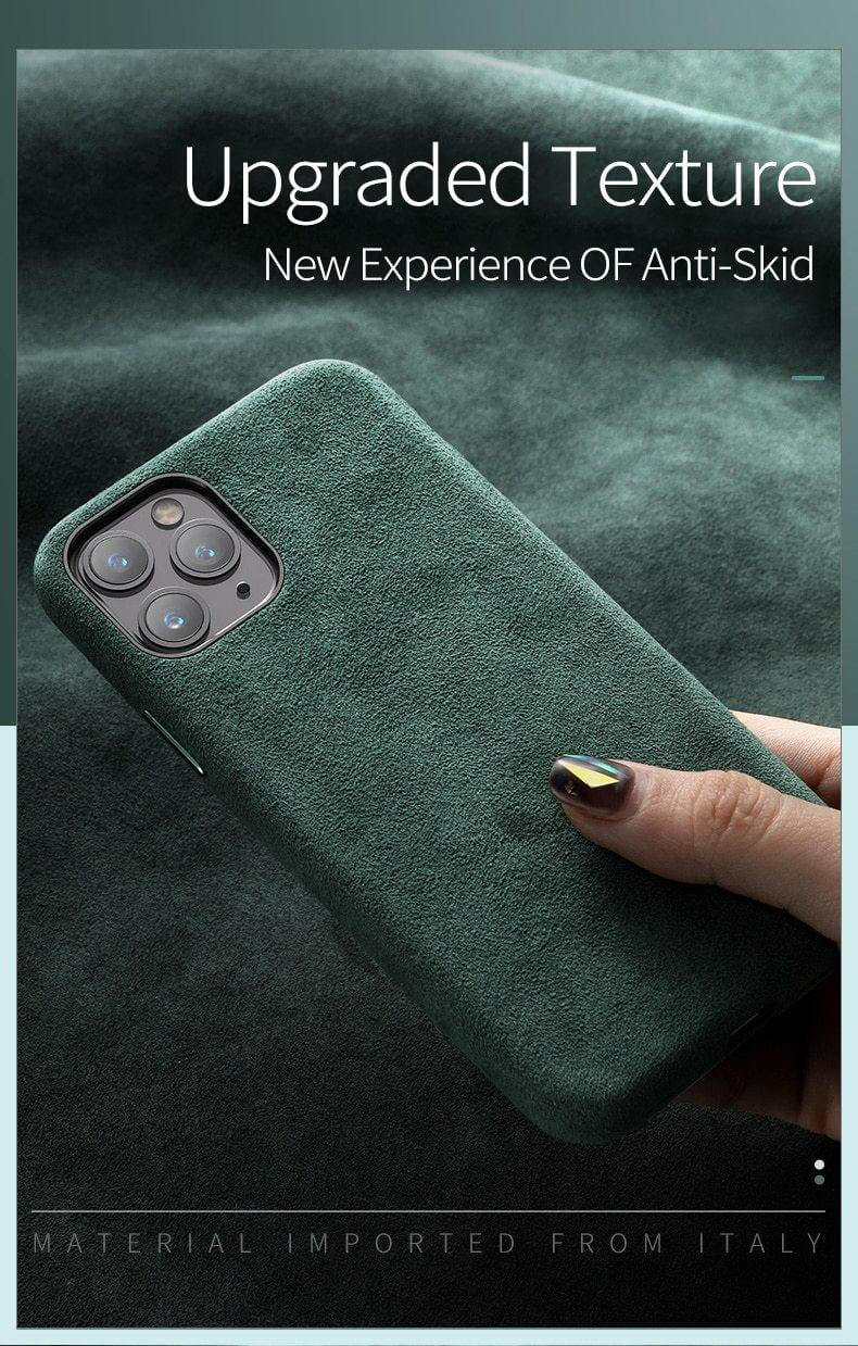 Luxury Business Skin Friendly Leather iPhone Case