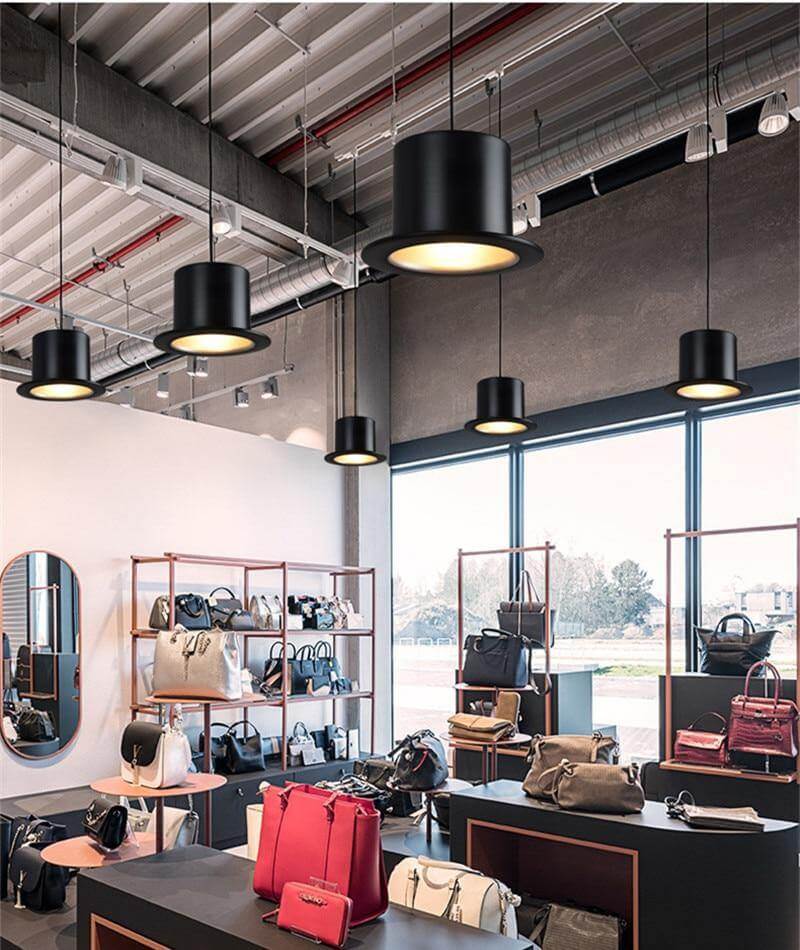 Modern Gentleman Hat Pendant Lamp