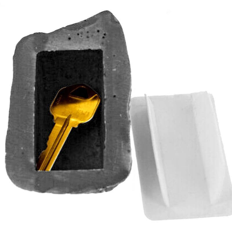 Fake Stone Spare Key Hidden Garden Box