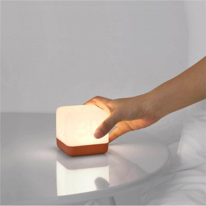 Elegant Creative Chargeable Square Night Lamp