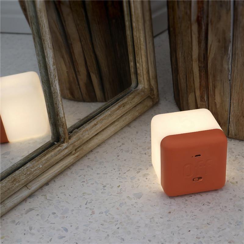 Elegant Creative Chargeable Square Night Lamp