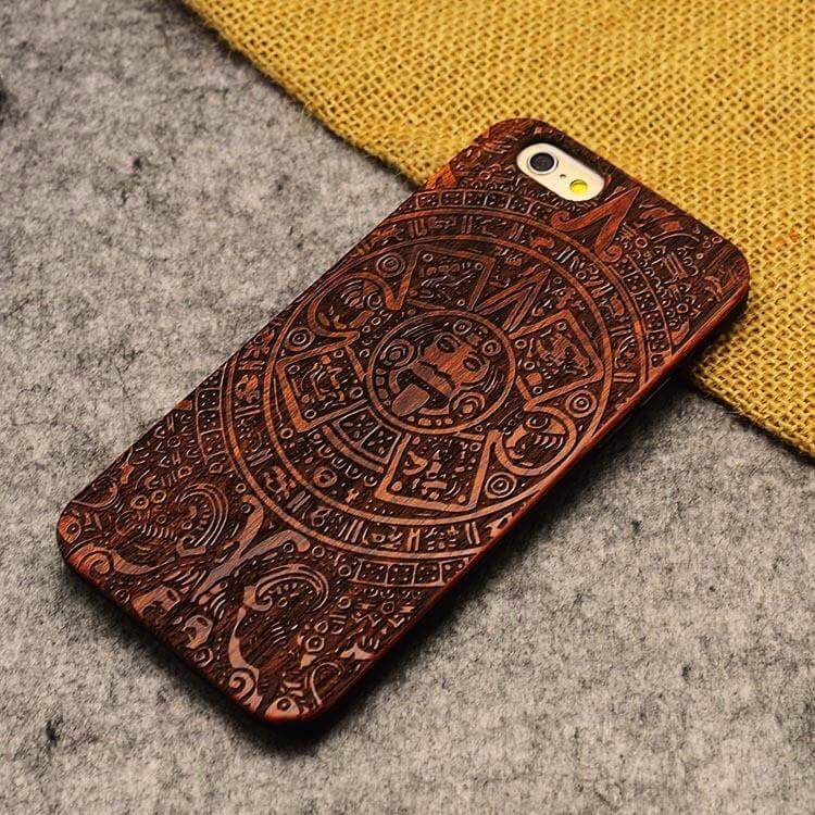 Luxury Hard Wooden for Case Iphone Models