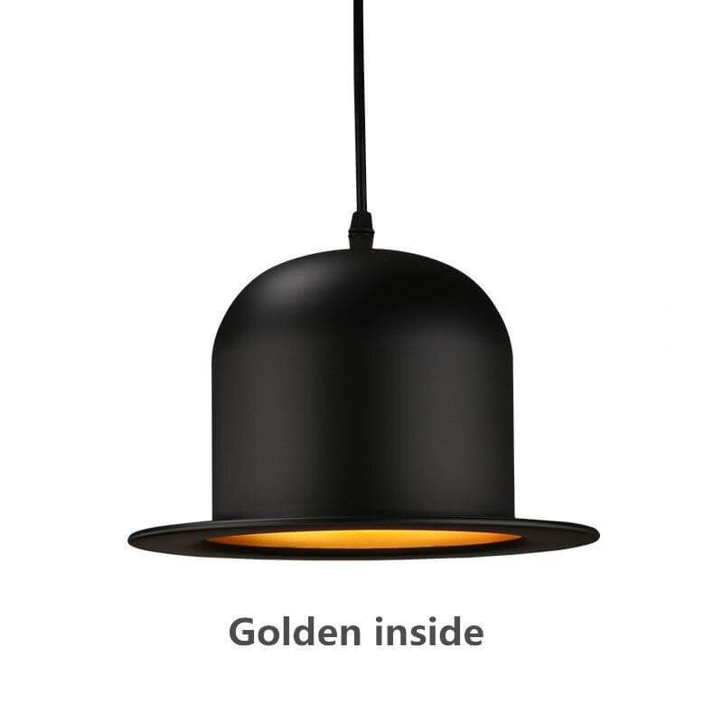 Modern Gentleman Hat Pendant Lamp