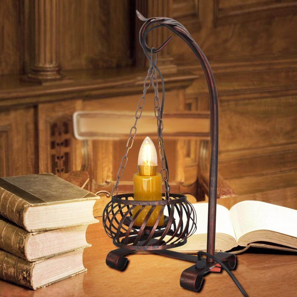 Vintage Table Otto Candle Lamp