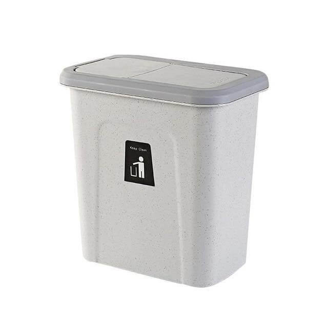 Push-top Trash Can