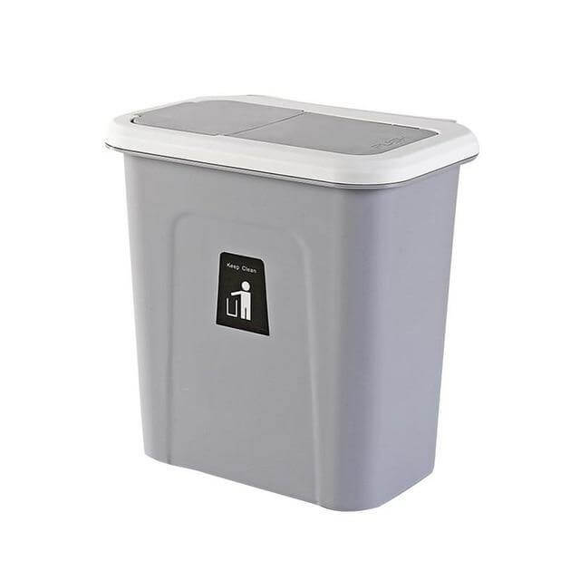 Push-top Trash Can