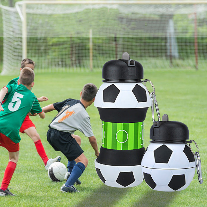 Basketball Leakproof Folding Thermos