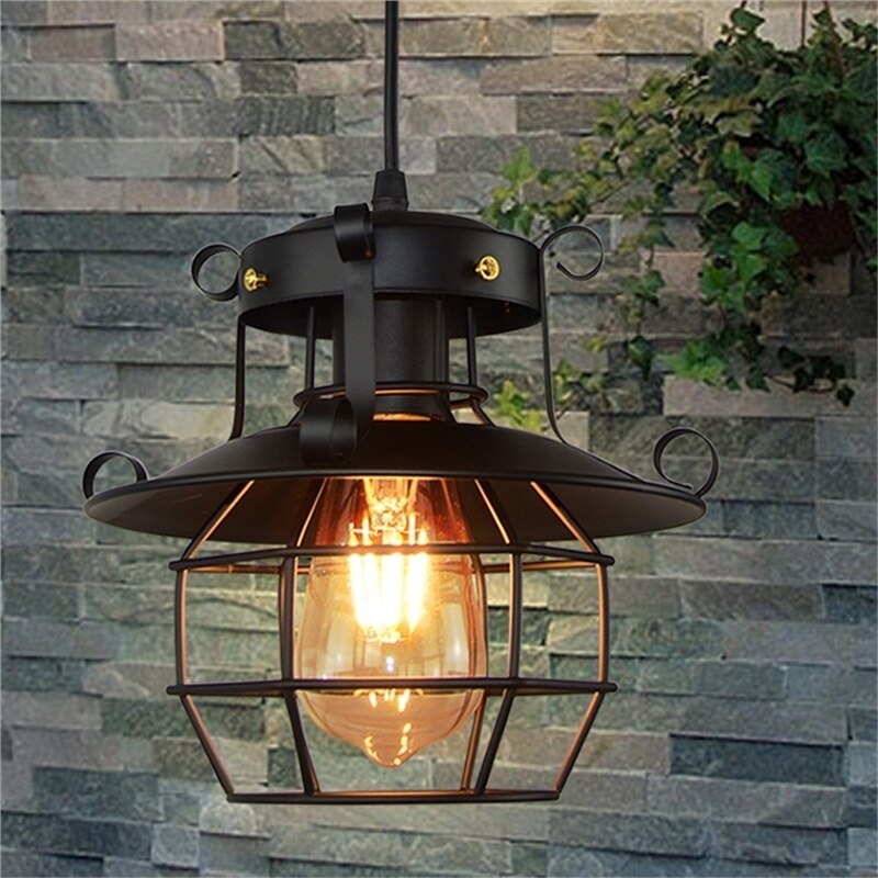 Retro Antique Industrial Loft Ceiling Lamp