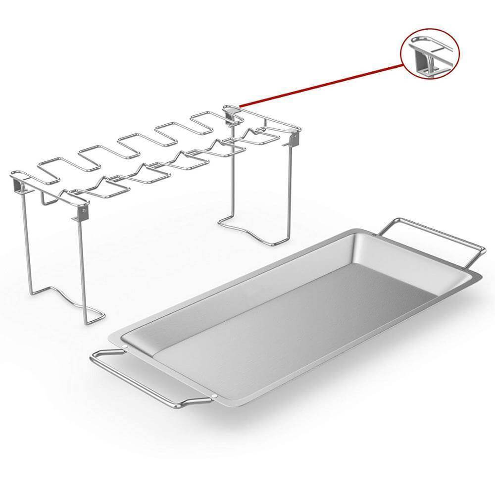 Stainless Steel Chicken Wing Rack