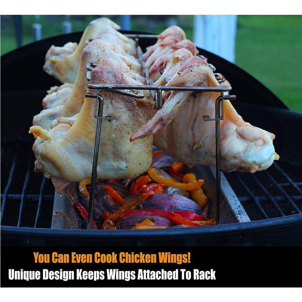 Stainless Steel Chicken Wing Rack