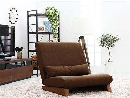 Japanese Style Floor Folding Single Sofa Chair