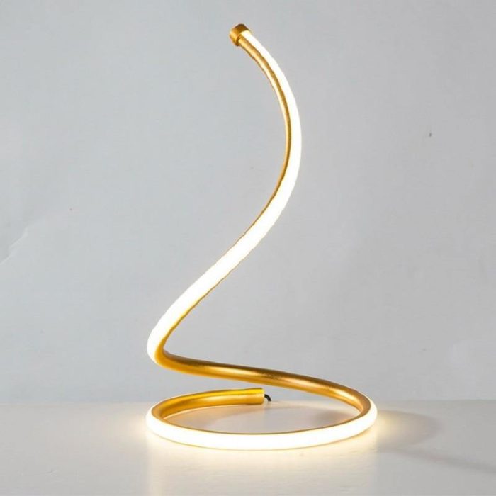 Nordic Spiral LED Table Lamps