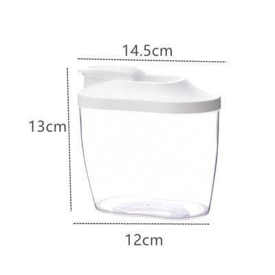 Kitchen Transparent Flower Sealed Storage Tank - UTILITY5STORE