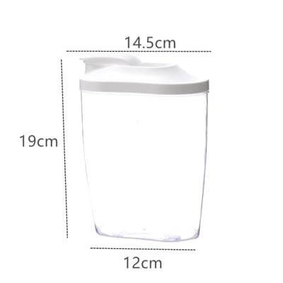 Kitchen Transparent Flower Sealed Storage Tank - UTILITY5STORE