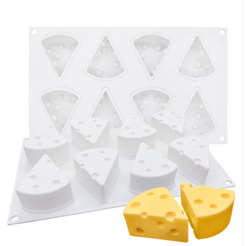 3D Cheese Shape Cake Mold - UTILITY5STORE