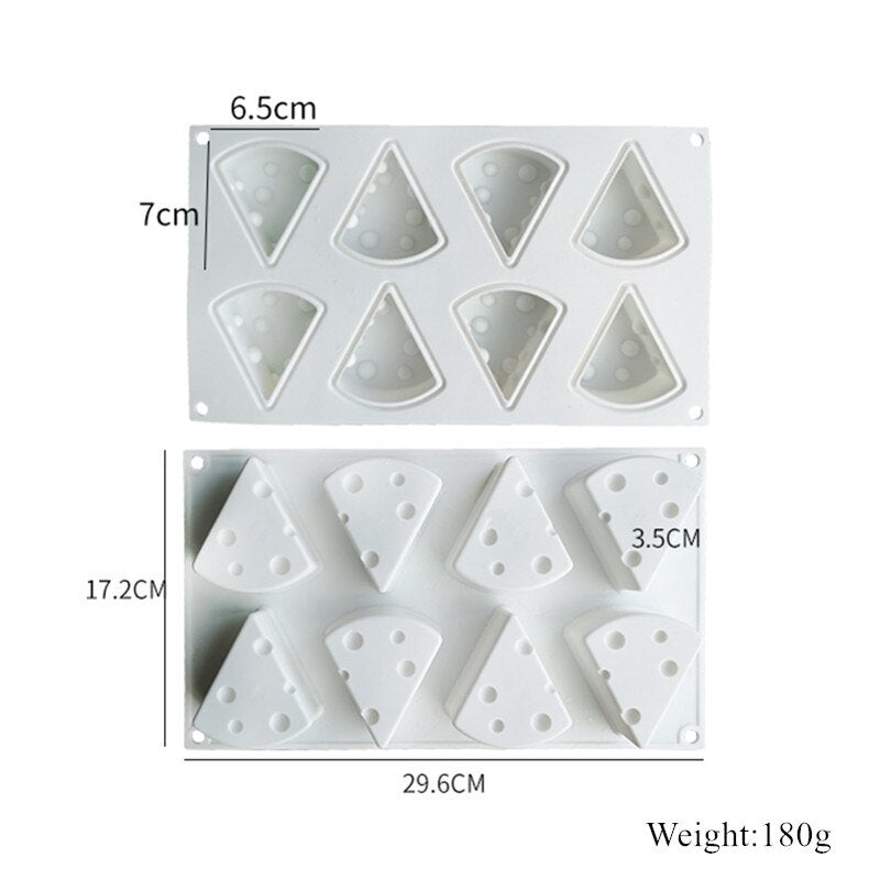 3D Cheese Shape Cake Mold - UTILITY5STORE