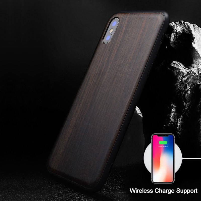 Luxury Wooden Flexible iPhone Case