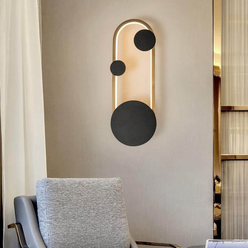 Modern Led Creative Nordic Earthly Wall Lamp