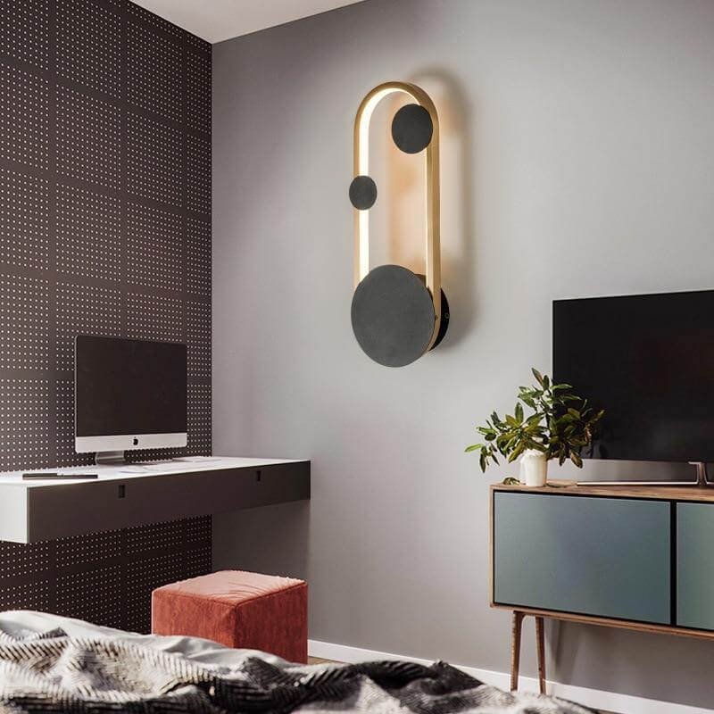 Modern Led Creative Nordic Earthly Wall Lamp