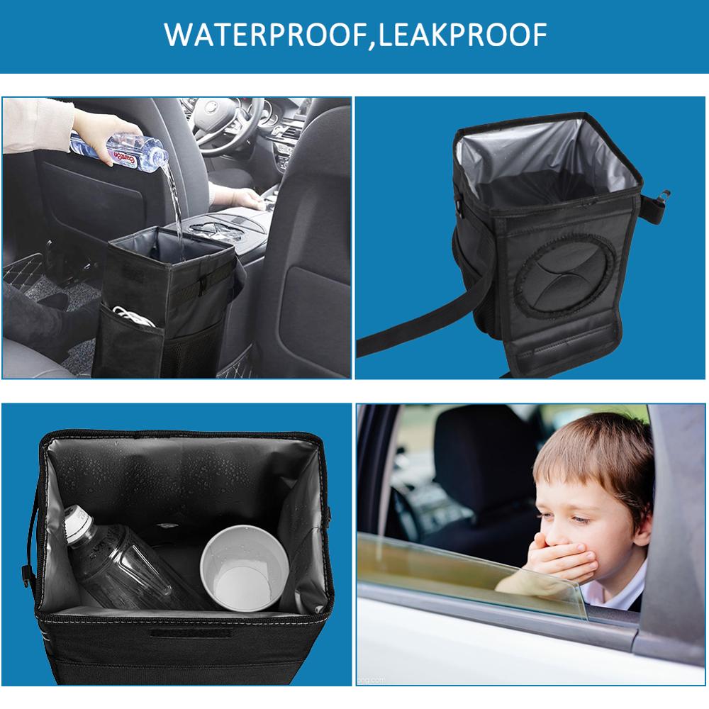 Portable Waterproof Car Trash Can