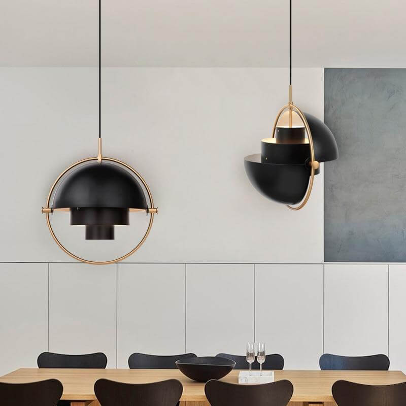 Nordic Creative Modern Ball Iron Chandelier