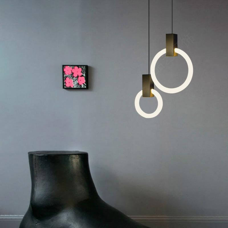 Nordic Style Ring Creative Lamp