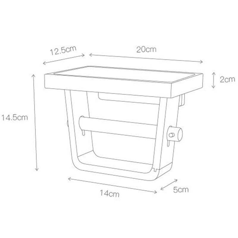 Wooden Simple Toilet Paper Holder