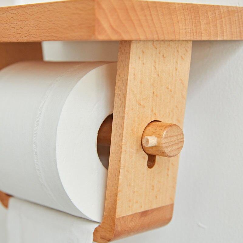 Wooden Simple Toilet Paper Holder