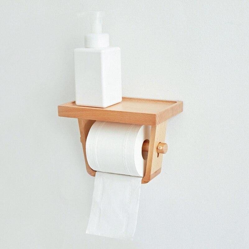 Wooden Simple Toilet Paper Holder