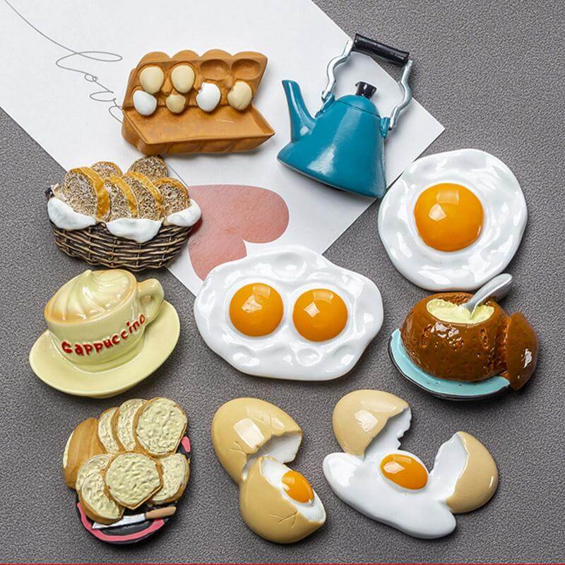 3D Creative Food Magnets - UTILITY5STORE