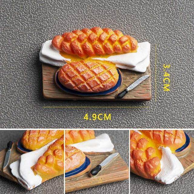 3D Creative Food Magnets - UTILITY5STORE