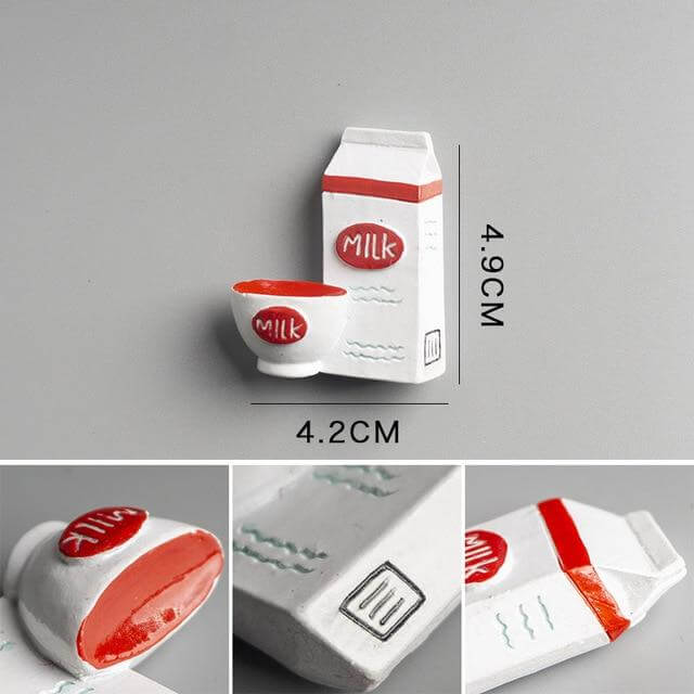 3D Creative Food Magnets - UTILITY5STORE