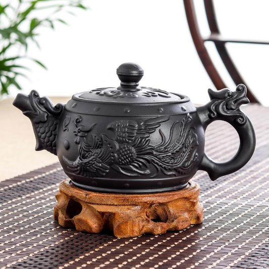 Handmade Large Capacity Chinese Herbal Teapot