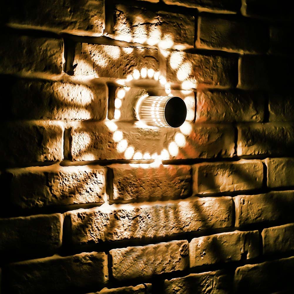 Spiral Hole RGB LED Fun Wall Light