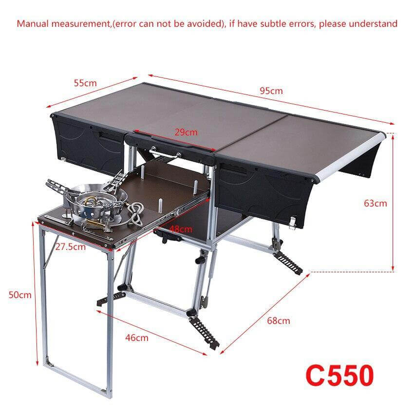 Outdoor Foldable Mobile Kitchen