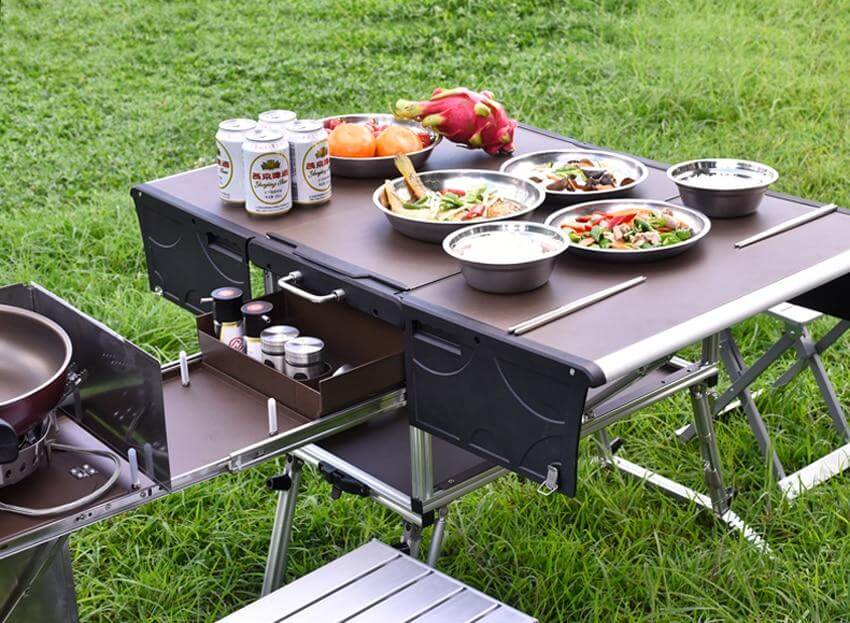 Outdoor Foldable Mobile Kitchen