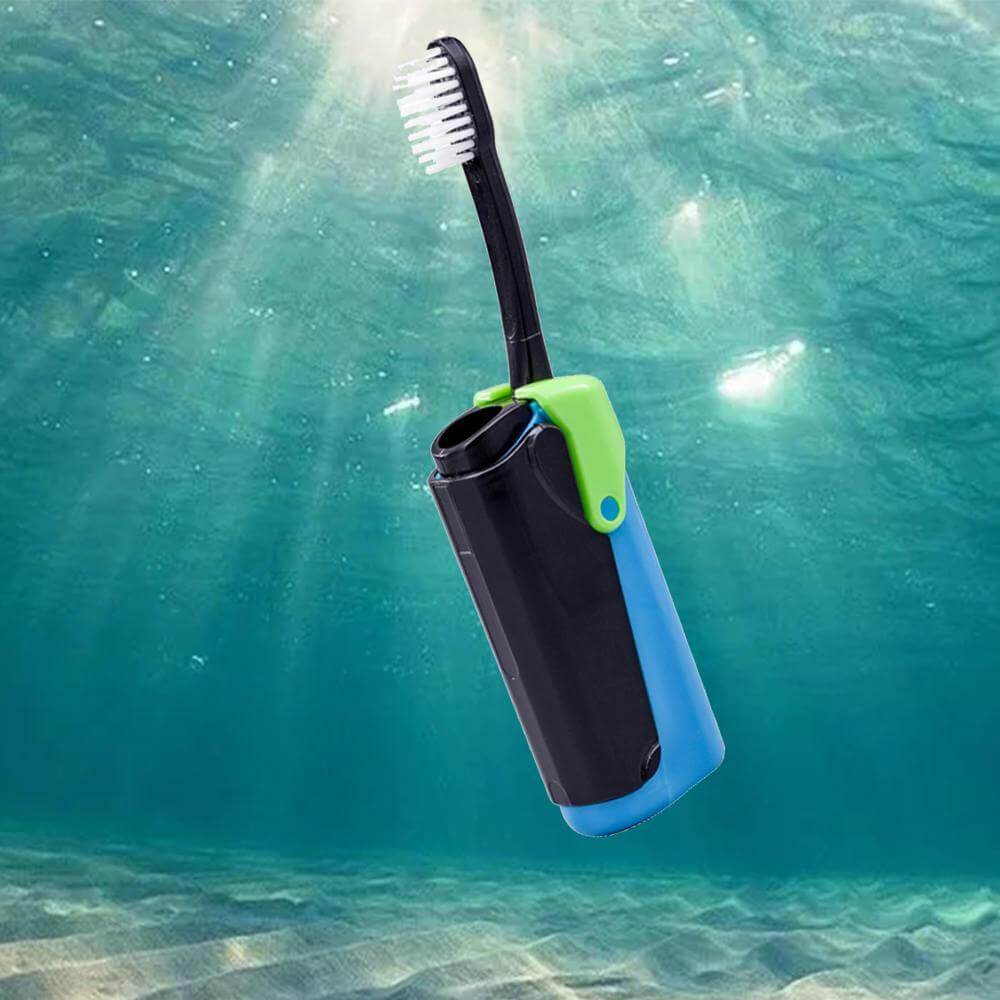 2in1 Foldable Travel Hiking Toothbrush Kit - UTILITY5STORE