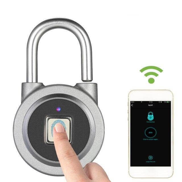 Smart Anti-theft Fingerprint Keyless Padlock